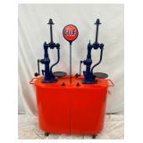 SIDE 2 VIEW GAS PUMP