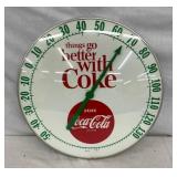 18" THINGS GO BETTER WITH COKE THERM.