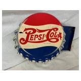 EARLY DOUBLE COLA MASONITE FLANGE