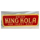SST EMB. OLD STOCK KING KOLA SIGN