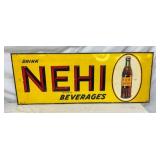 SST NEHI BEVERAGES SIGN W/ BOTTLE