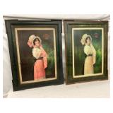 WE HAVE NOT 1 BUT 2 "BETTY" TIN LITHOS