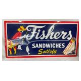SST FISHERS SANDWHICHES SIGN