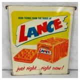 SST EMB. LANCE RACK SIGN 14 1/2X16