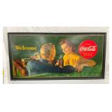 COKE WELCOME CB 58X29