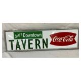 SST COKE FISHTAIL TAVERN SIGN