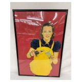 FRAMED EARLY PEPSI DOUBLE DOT CB