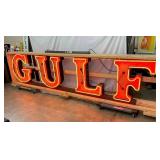 ORIG. SIGN MEASURES 12FT. W/ 30" LETTERS