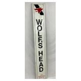 SST VERTICAL EMB.1969 WOLF HEAD SIGN
