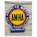 SIDE 2 VIEW AMHA AUTO MEMBER SIGN