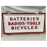 SSP BATTERIES RADIOS-TOOLS DEALER SIGN