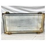 BACK VIEW SELF FRAMED SIGN