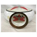 BOTTOM VIEW TEXACO GLOBE