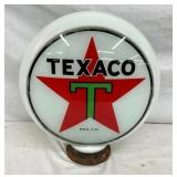 TEXACO GLOBE W/ MILK GLASS BODY