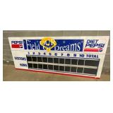 LG PEPSI SCOREBOARD STADIUM SIGN