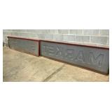 BACKVIEW EMB. SUPER MARKET SIGN