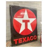 LG PLASTIC DS TEXACO SIGN