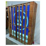 MEASURES 5FTX6FT. 3" AND 8" CAN