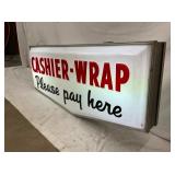 MEASURES 49X23 W/ 8" CAN