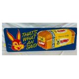 SST BUNNY KING SIZE BREAD SIGN