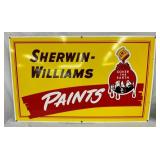 SSP SHERWIN WILLIAMS PAINTS SIGN 