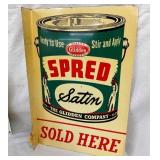 DS GLIDDEN SPRED PAINTS SOLD HERE FLANGE