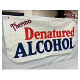 DENATURED ALCOHOL WINDOW BANNER