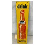EMB. DRINK BIRELEYS TIN TACKER SIGN