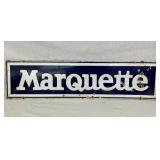SIDE 2 VIEW PORC. MARQUETTE SIGN