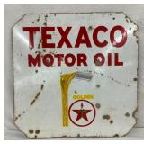 DSP TEXACO MOTOR OIL SIGN 30X30