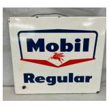 PORC. MOBIL REGULAR PUMP PLATE W/PEGASUS