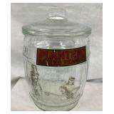 EARLY PLANTERS JAR W/ PAPER LABEL