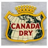 EMB CANADA DRY SIGN 15X14 1/2