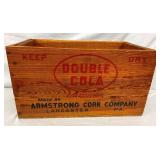 WOODEN DOUBLE COLA BOX