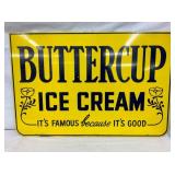 SIDE 2 VIEW BUTTERCUP SIGN