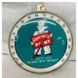 12" GRAY SEAL PAINT THERMOMETER