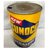 5QT. SUNOCO DYNALUBE MOTOR OIL CAN