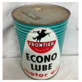 1QT. FRONTIER ECONO LUBE OIL CAN
