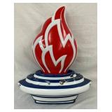 RARE 2PC. AMOCO FLAME