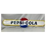 1966 SST PEPSI COLA TRUCK SIGN 53X13