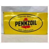 SST PENNZOIL RACK SIGN