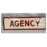 DST AGENCY SIGN 20X6