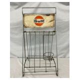 GULF STATION OIL RACK