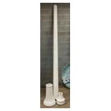 14FT. FLUTED CAST LIGHT POLE