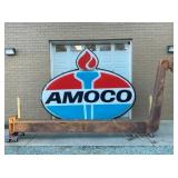 DS AMOCO SIGN W/ POLE