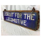 MOUNTED ON ORIG. WOODEN BOARD W/HANGERS