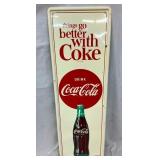 SST VERTICAL COKE SIGN W/BOTTLE