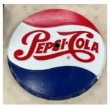 ORIG. 24" EMB. PEPSI COLA CAST BASE