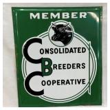 SST EMB. CONSOLIDATED BREEDERS SIGN