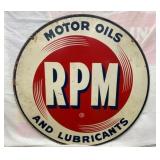 26" DS METAL RPM SIGN